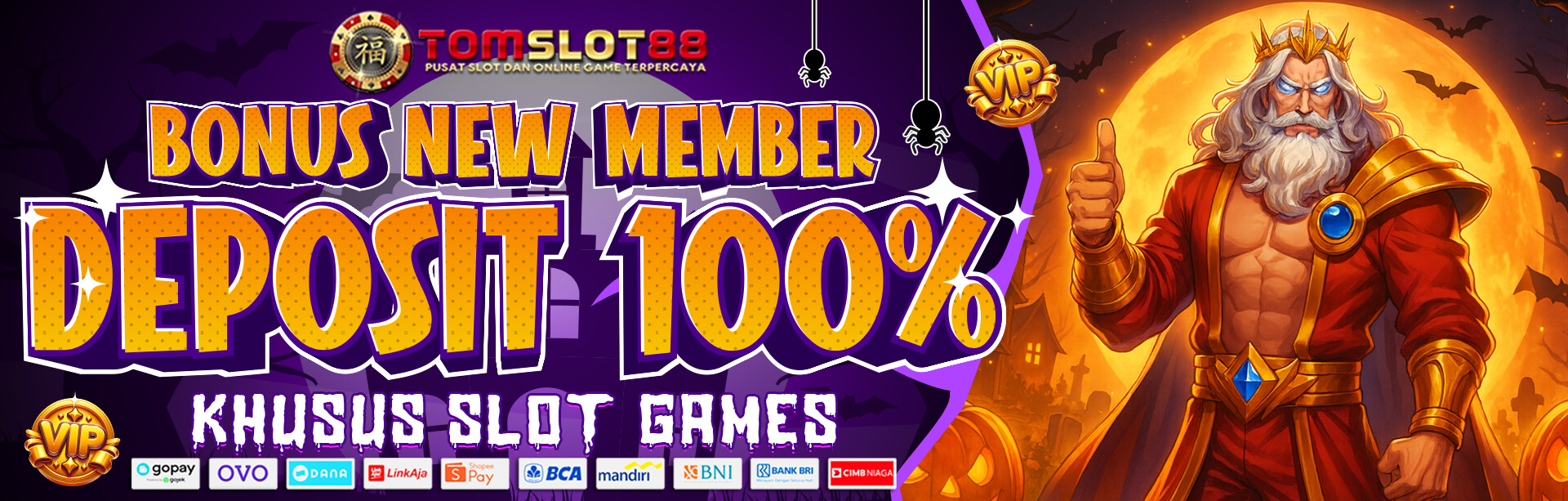 BONUS NEW MEMBER 100%