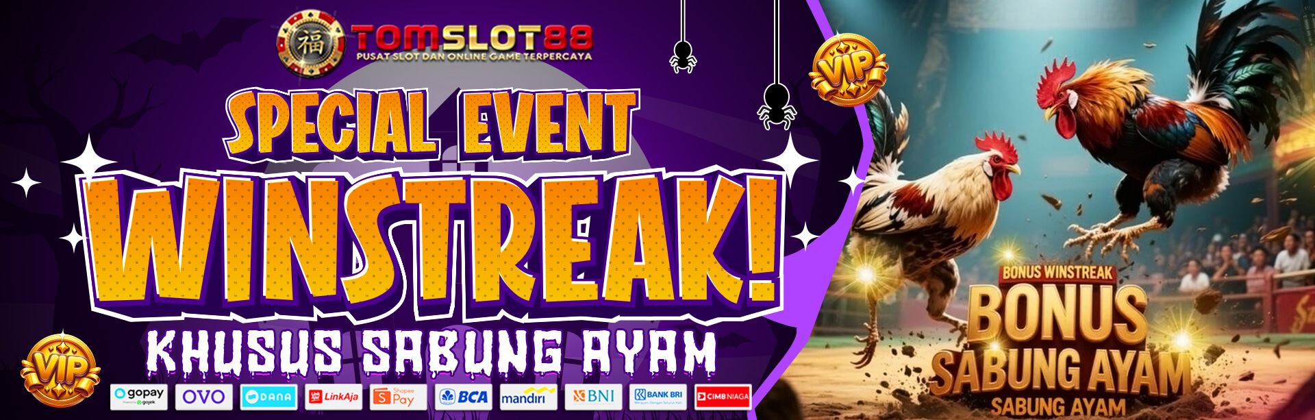 EVENT WINSTREAK SAMBUNG AYAM