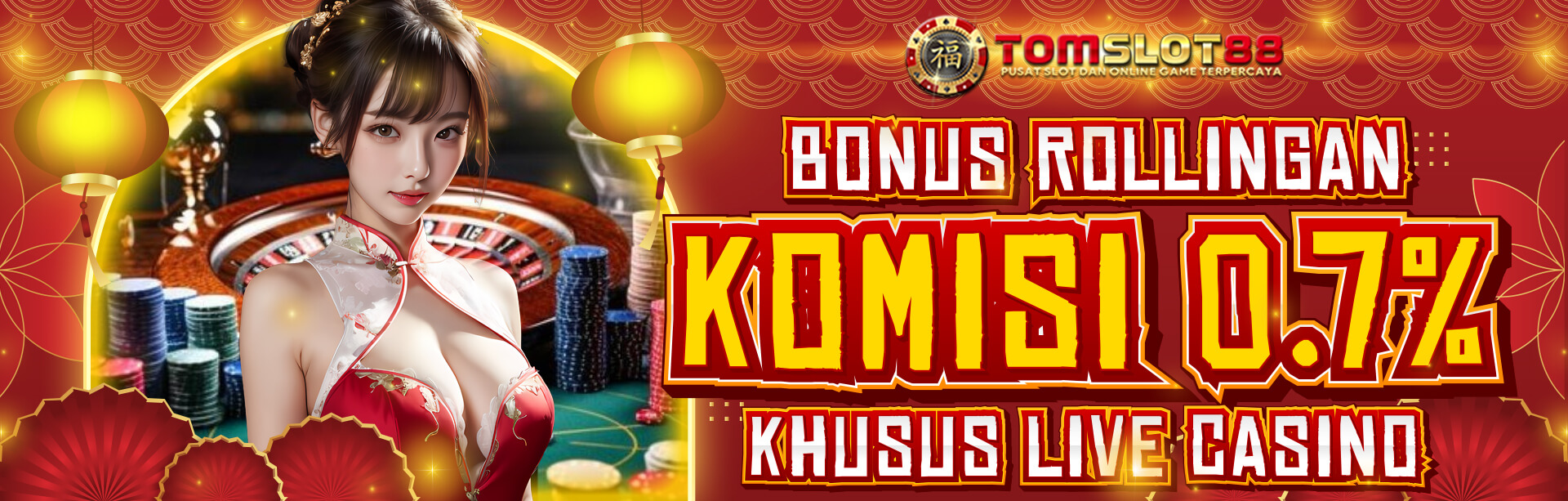 BONUS ROLLINGAN CASINO 0.7%