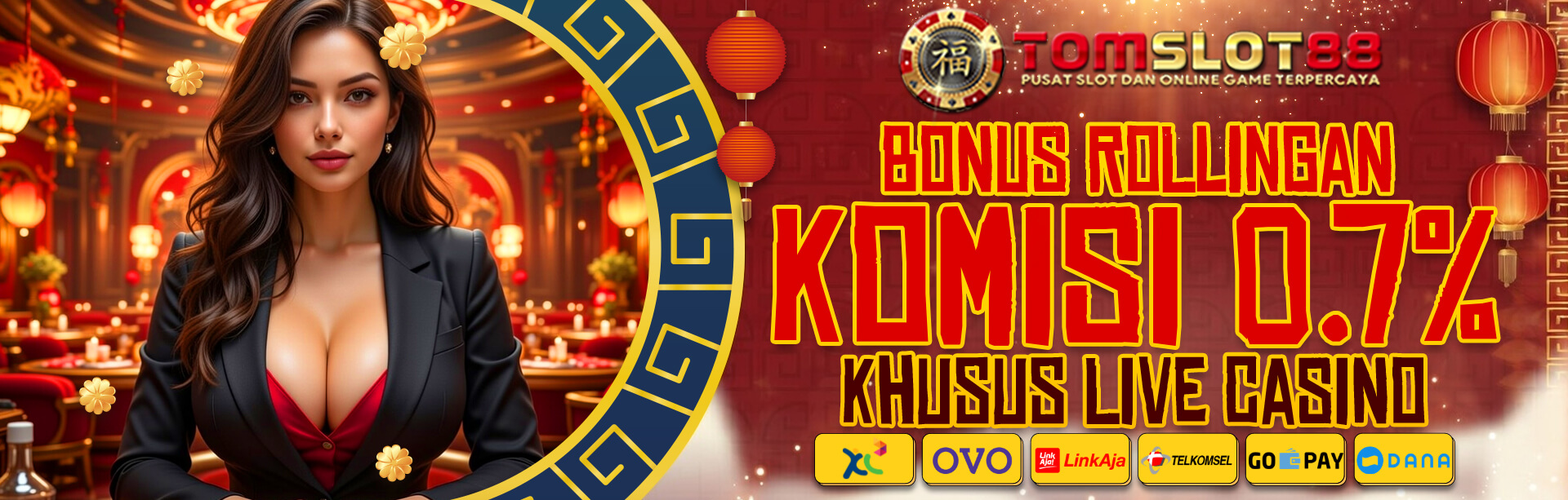 BONUS ROLLINGAN CASINO 0.7%