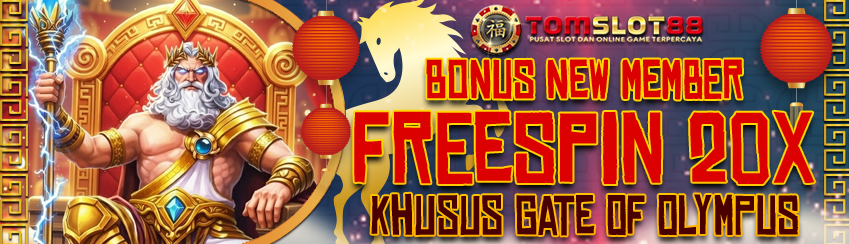 BONUS NEW MEMBER FREE SPIN 20X