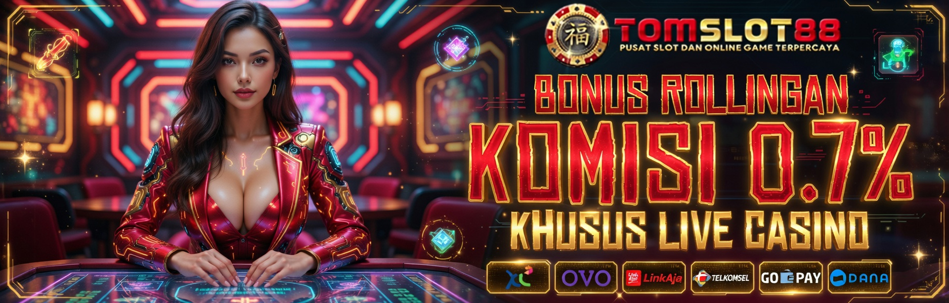 BONUS ROLLINGAN CASINO 0.7%