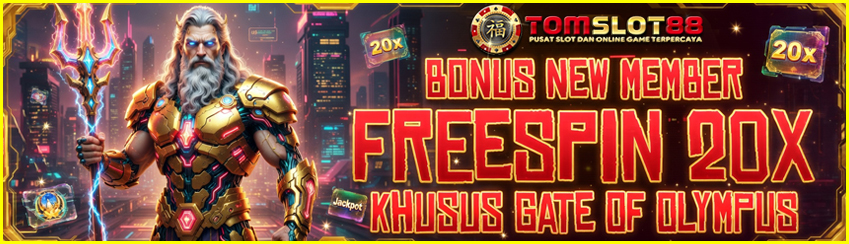 BONUS NEW MEMBER FREE SPIN 20X